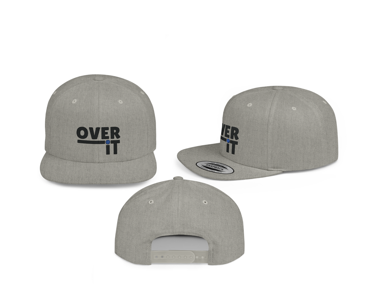 OVER/IT Flat Snapback